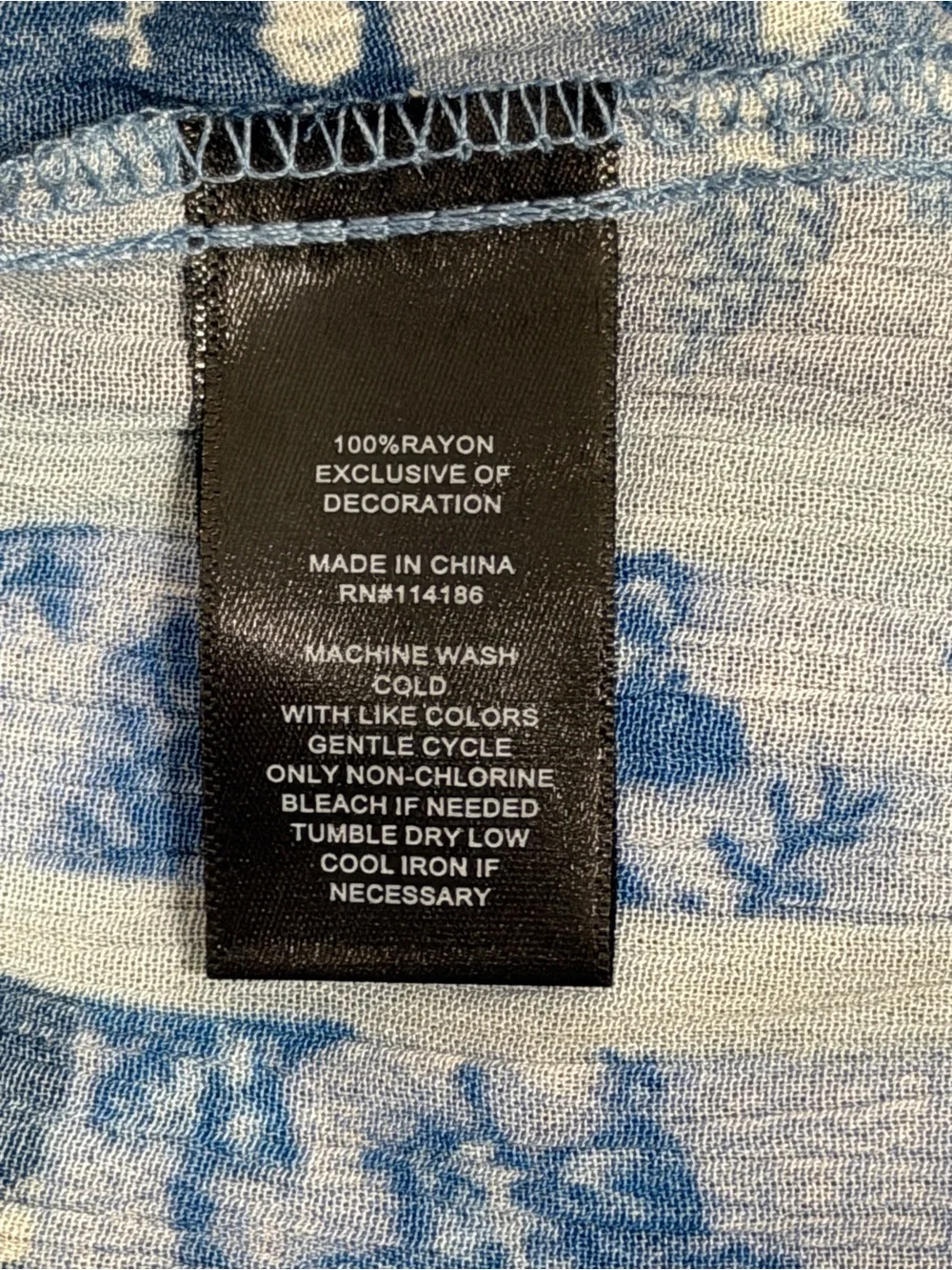Frye Blue Patchwork Floral Maxi Skirt